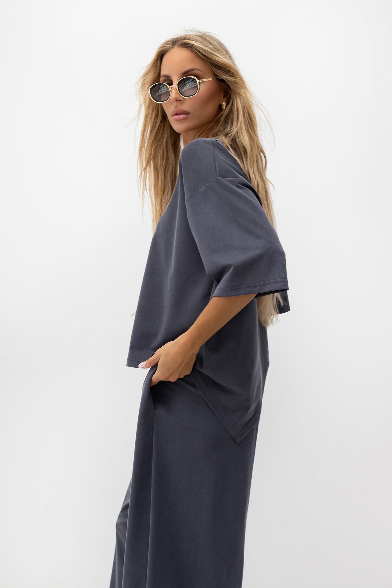 T-SHIRT CAMILA NAVY