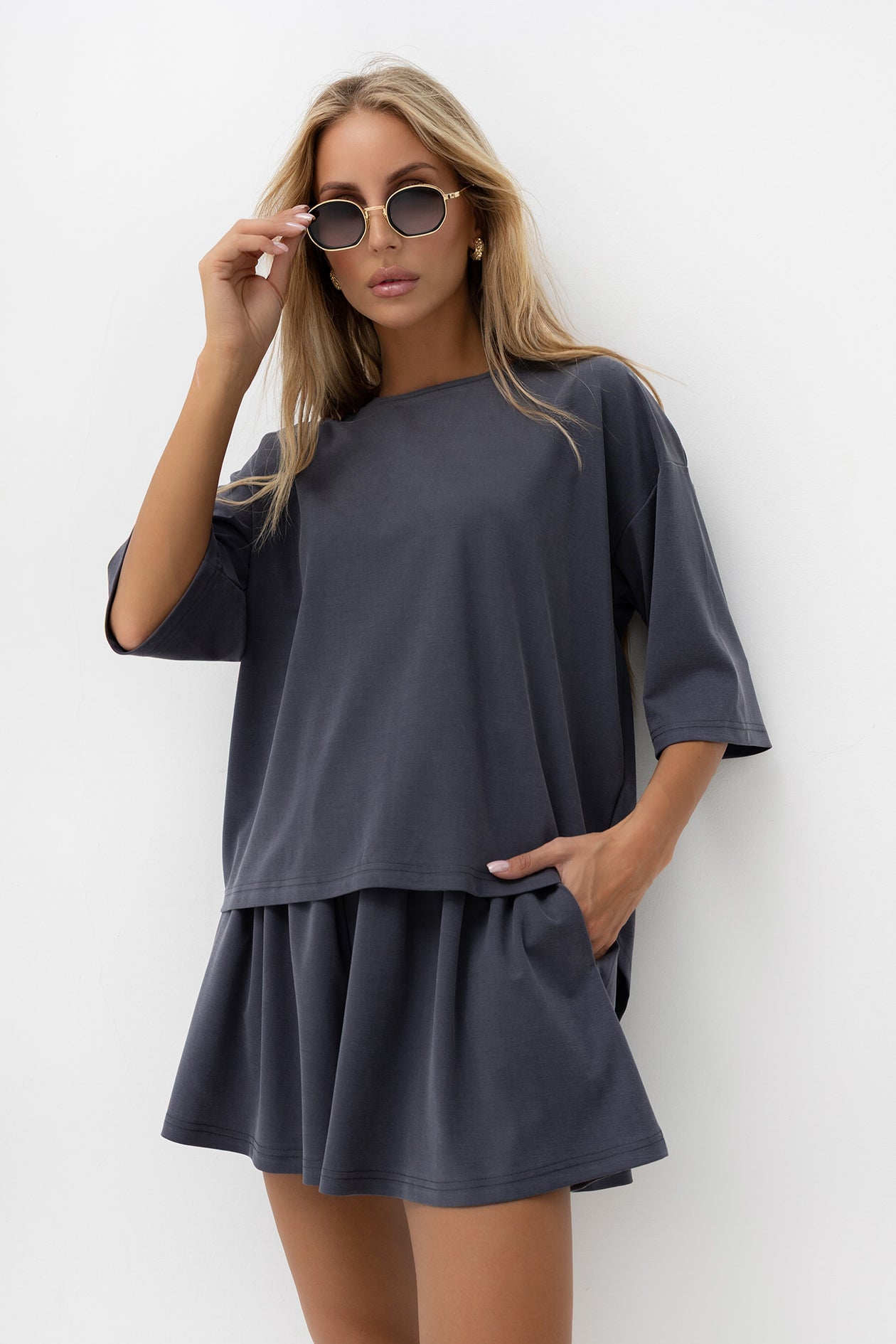 T-SHIRT CAMILA NAVY