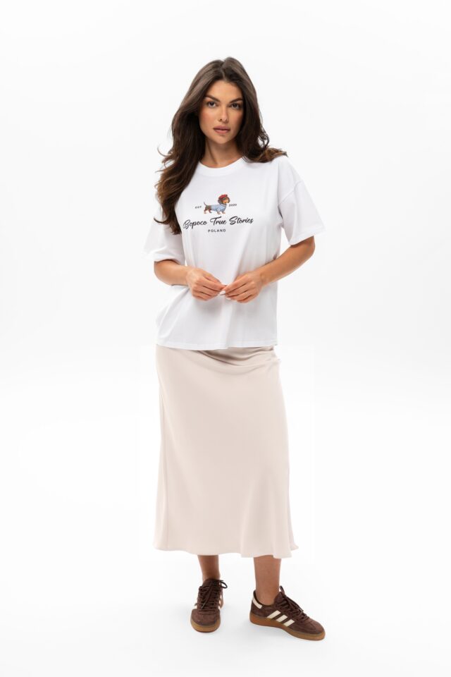 T-SHIRT BOPOCO JAMNIK BIAŁY - obrazek 2