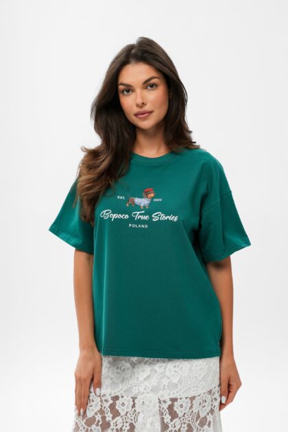 T-SHIRT BOPOCO JAMNIK ZIELONY