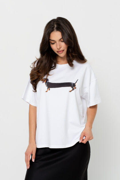 T-SHIRT BOPOCO JAMNIK 03 BIAŁY