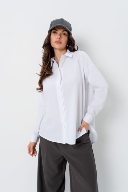 KOSZULA LAURA BIAŁA