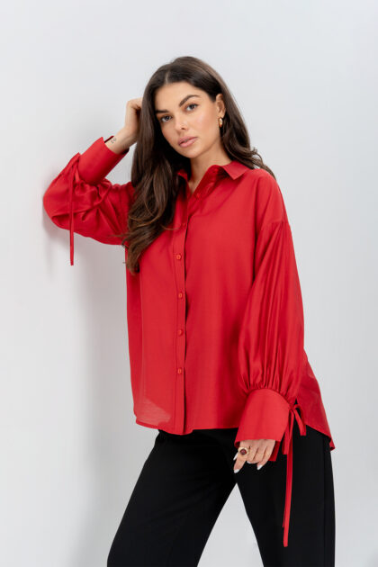 KOSZULA SOFIA CZERWONA