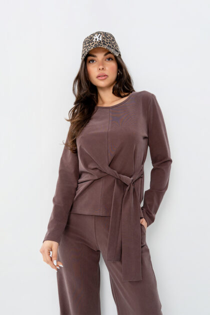 BLUZKA STELLA BRĄZOWA