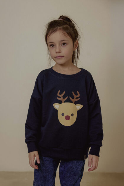 Bluza dziecięca RENIFER granatowa