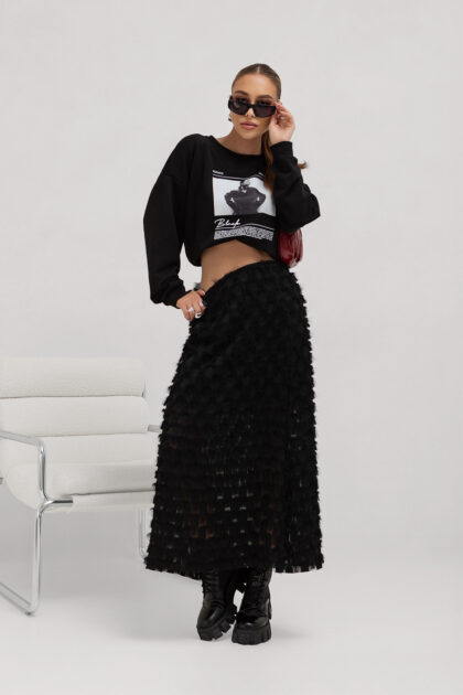 SPÓDNICA AMBER CZARNA