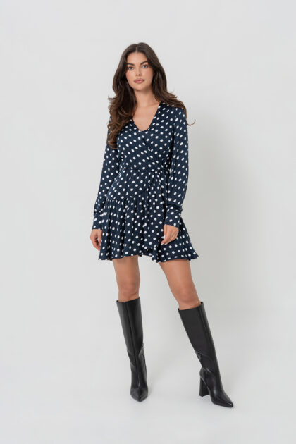 SUKIENKA LUNA GRANATOWA