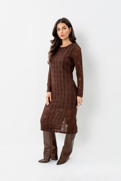 SUKIENKA ELA BRĄZOWA