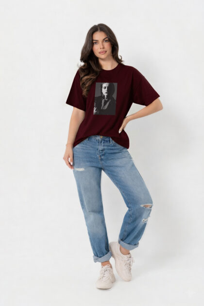 T-SHIRT BOPOCO WOMAN BORDOWY