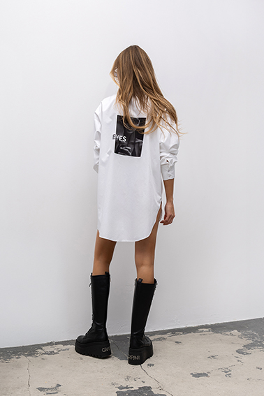 KOSZULA WENDY BIAŁA