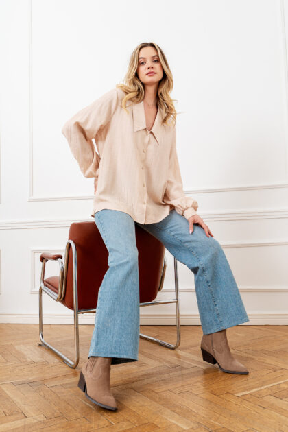 KOSZULA GRACE BEŻOWA