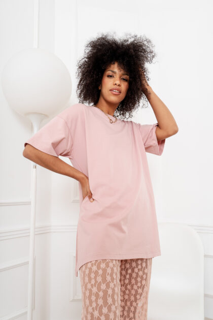 T-SHIRT ZOJA RÓŻOWY