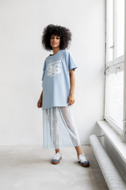 SPÓDNICA NILA NIEBIESKA