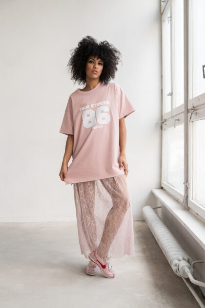 SPÓDNICA NILA RÓŻOWA