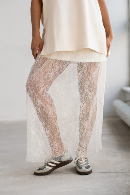 SPÓDNICA NILA WANILIOWA