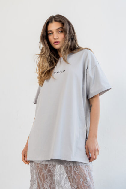 T-SHIRT BOPOCO SZARY